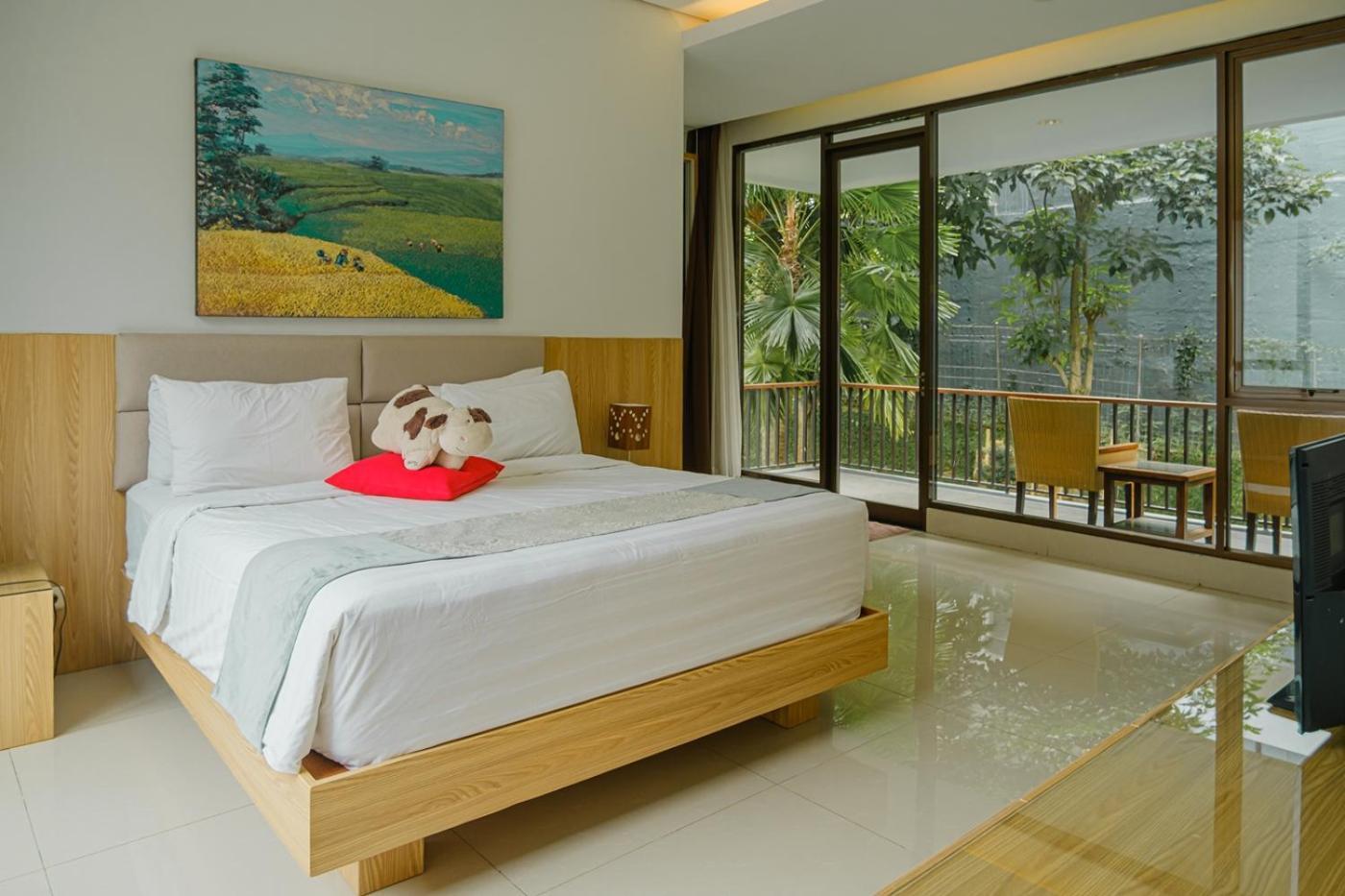 Oyama City View Villa 4 Bedrooms With A Private Swimming Pool Бандунг Екстериор снимка